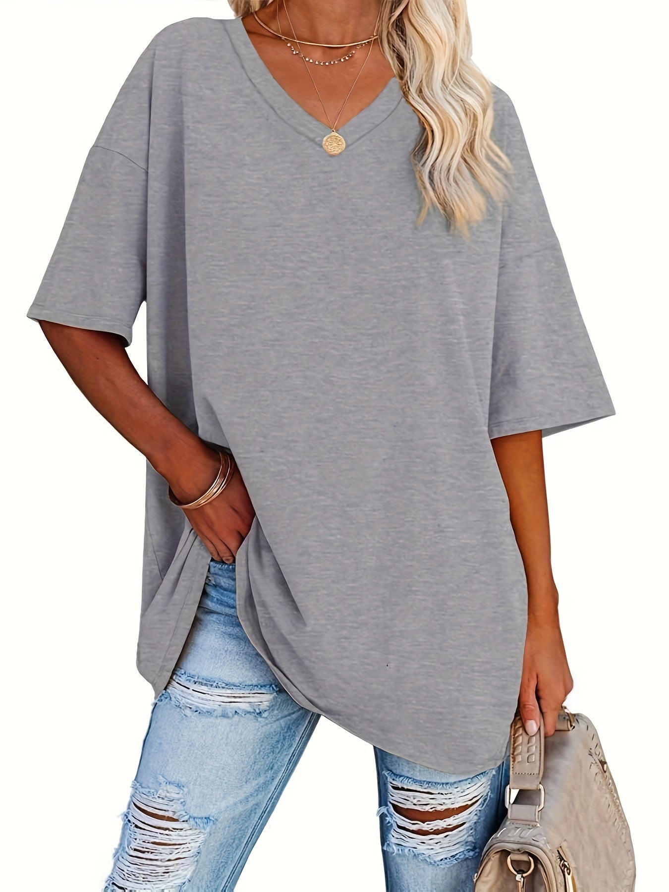 Vivianne | Chique Blouse met V-Hals