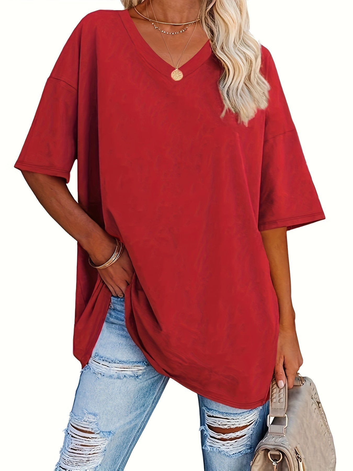Vivianne | Chique Blouse met V-Hals