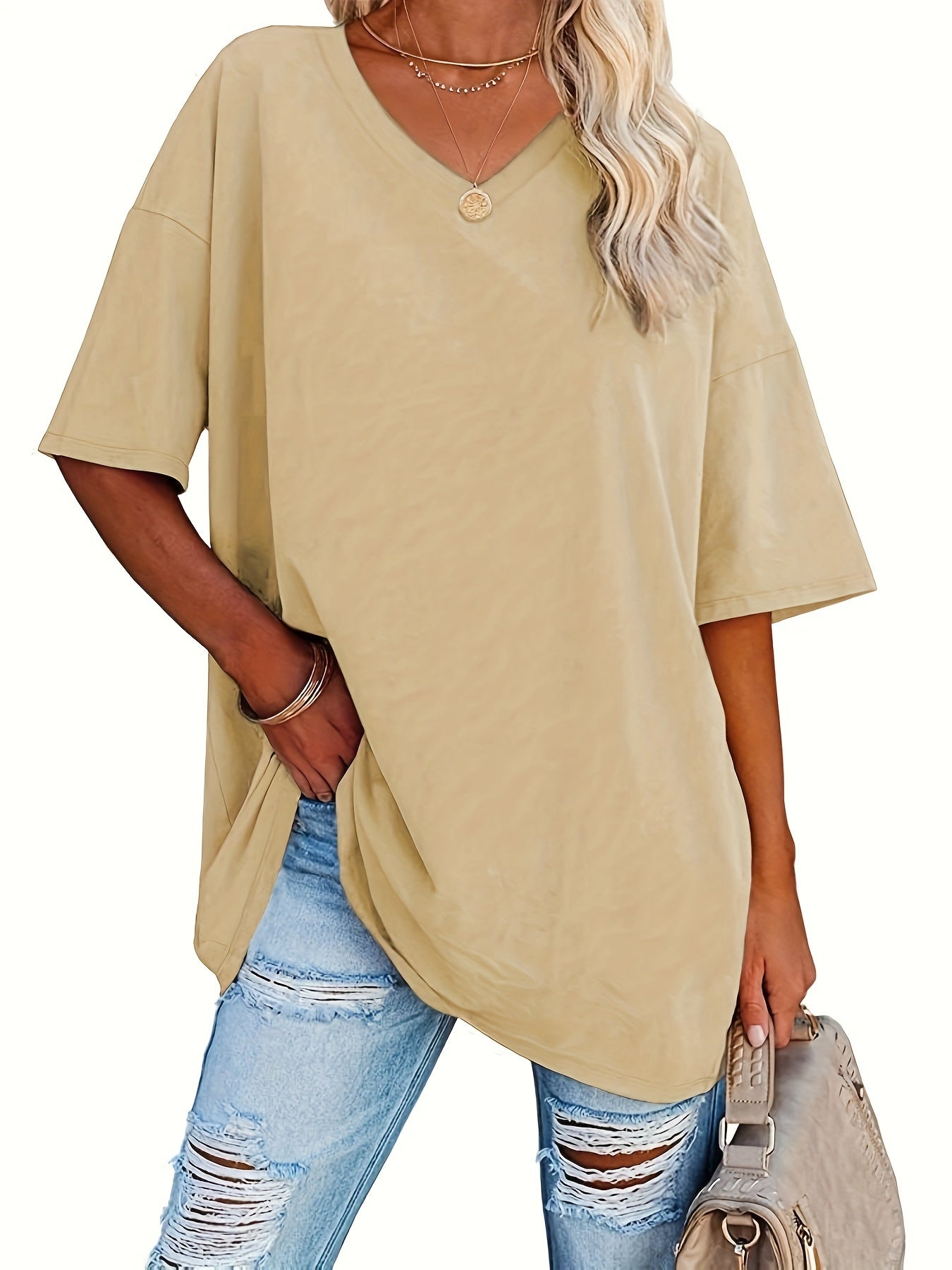 Vivianne | Chique Blouse met V-Hals