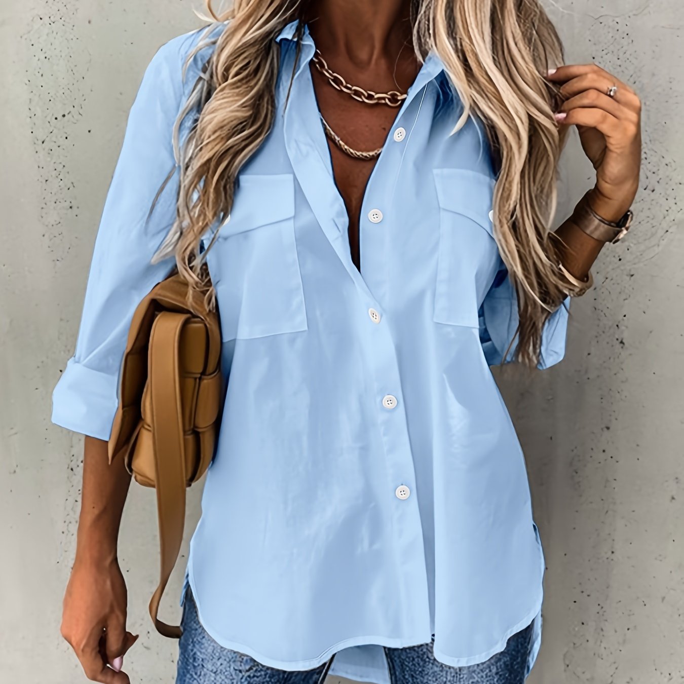 Tess | Minimalistische Blouse