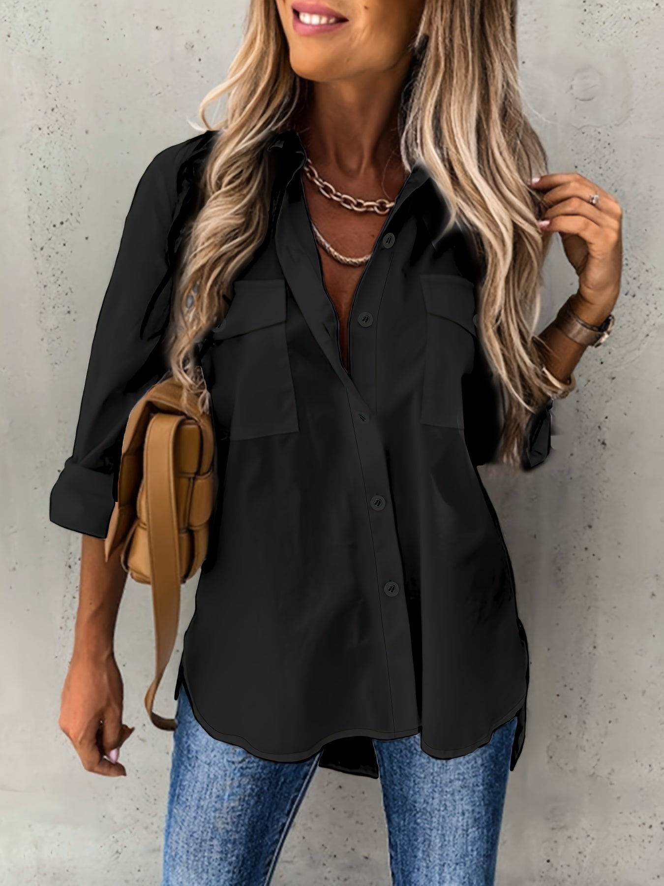 Tess | Minimalistische Blouse