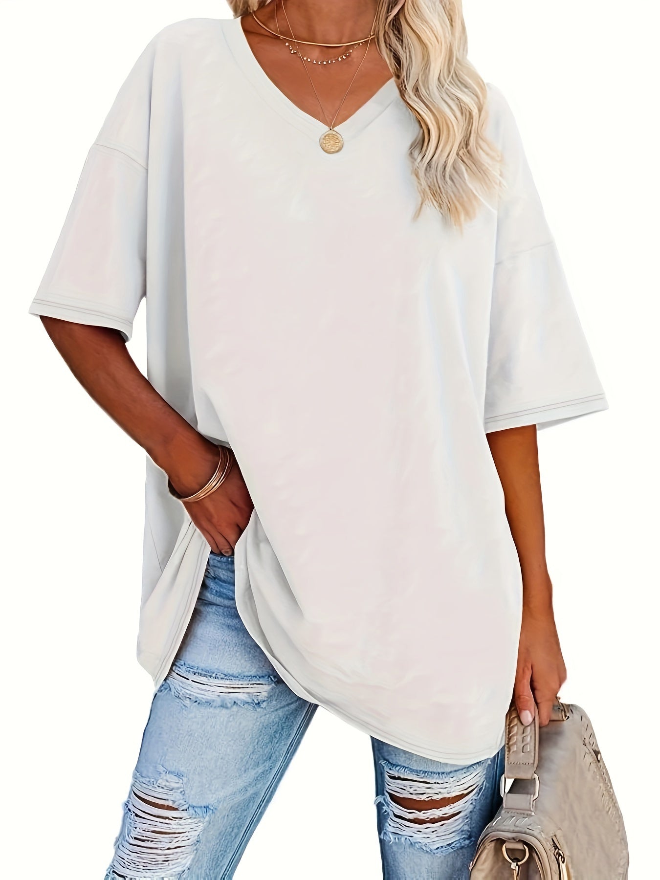 Vivianne | Chique Blouse met V-Hals