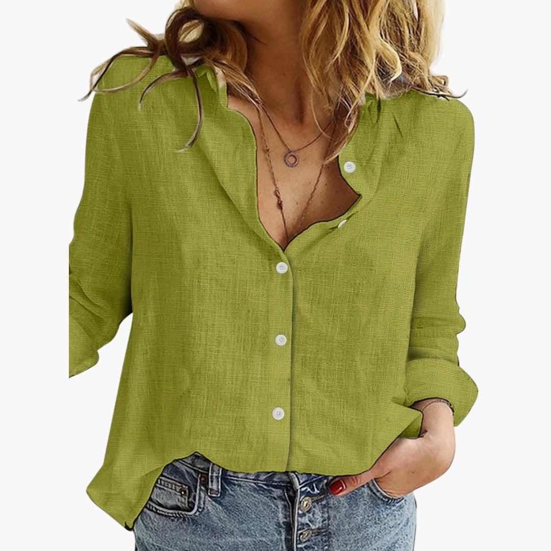 Oda | Linnen Blouse