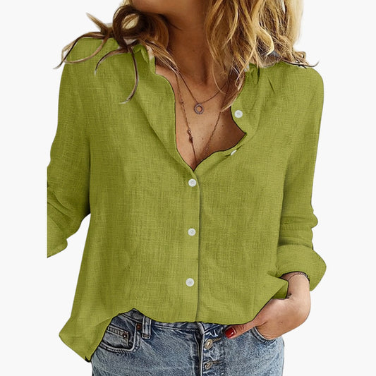 Oda | Linnen Blouse