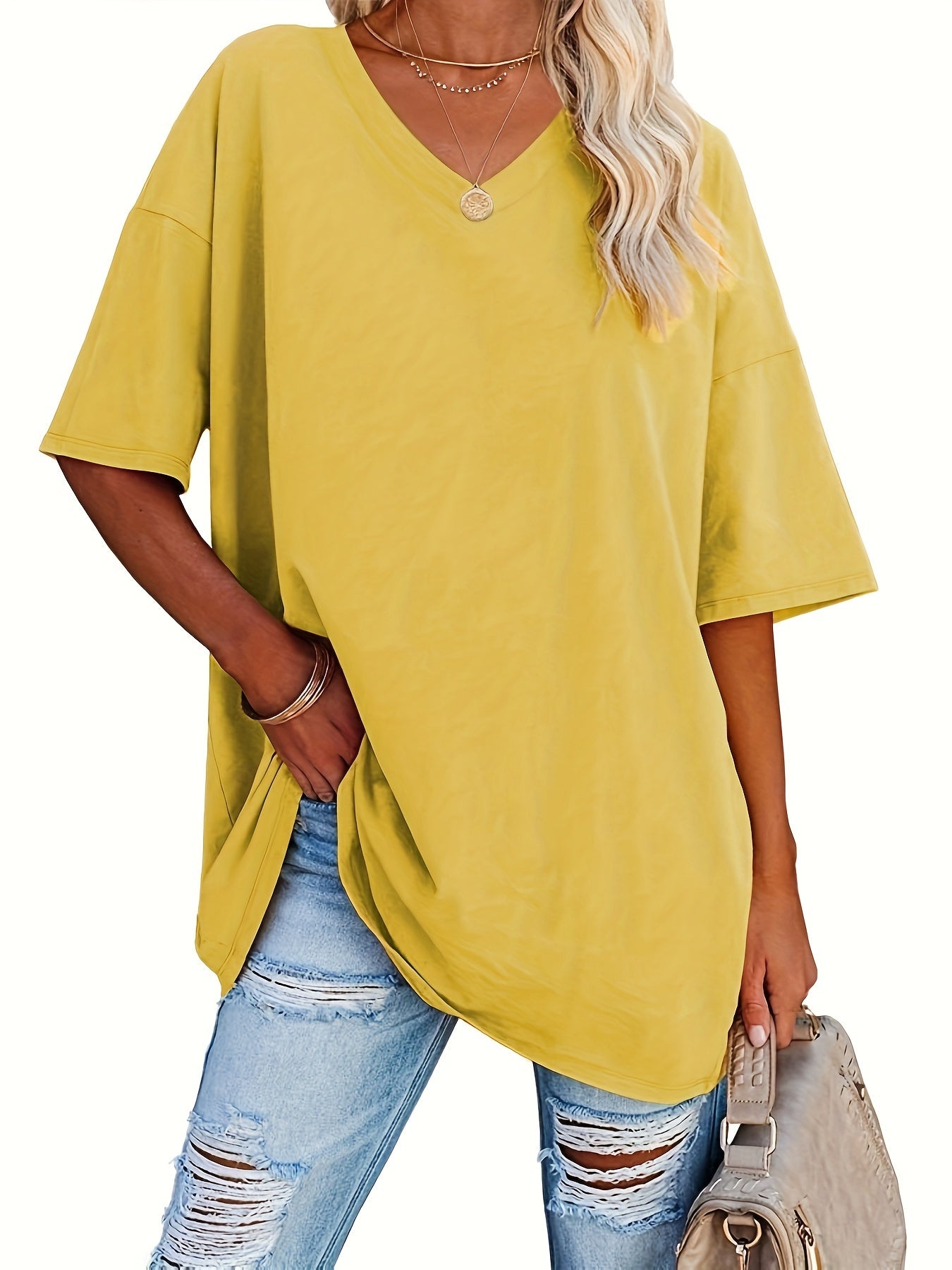 Vivianne | Chique Blouse met V-Hals