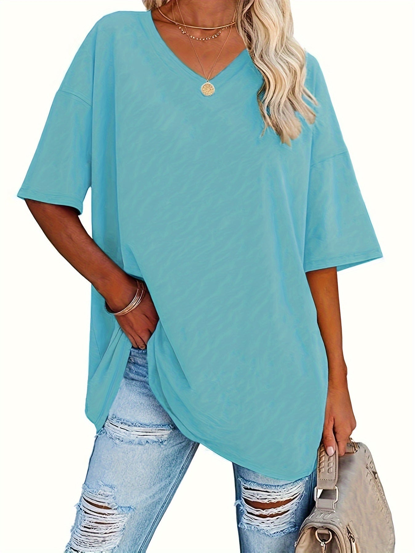 Vivianne | Chique Blouse met V-Hals