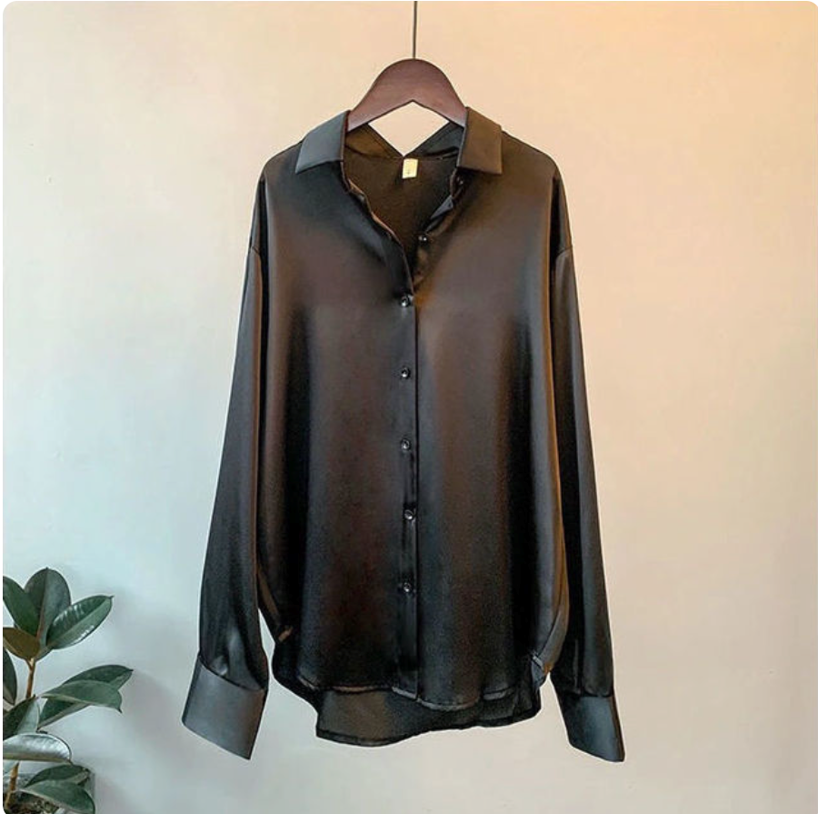 Camicia | Satijnen Blouse voor Dames