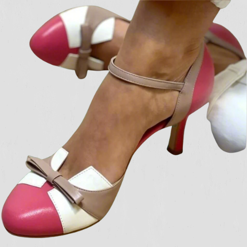 DALIA | Multicolor Décolleté met Enkelbandje