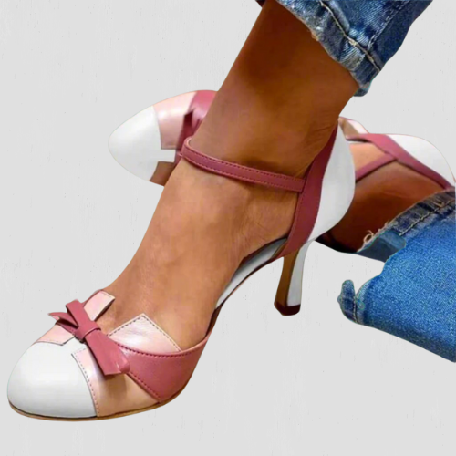 DALIA | Multicolor Décolleté met Enkelbandje