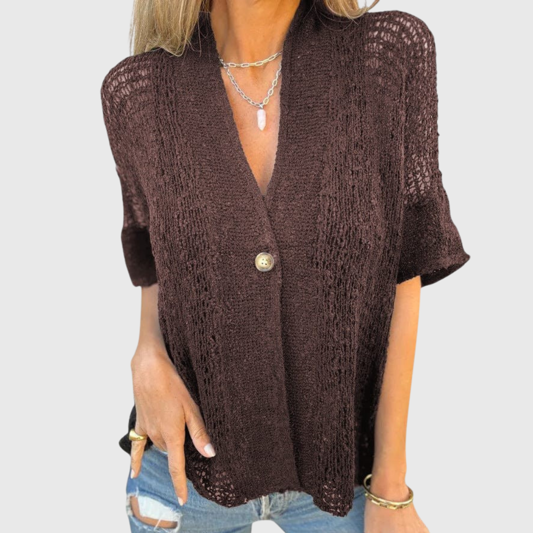Calista | Elegant Knitted Shirt