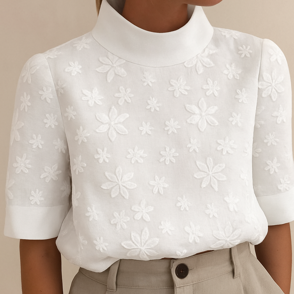 Giorgia | Elegante Blouse met Bloemenprint