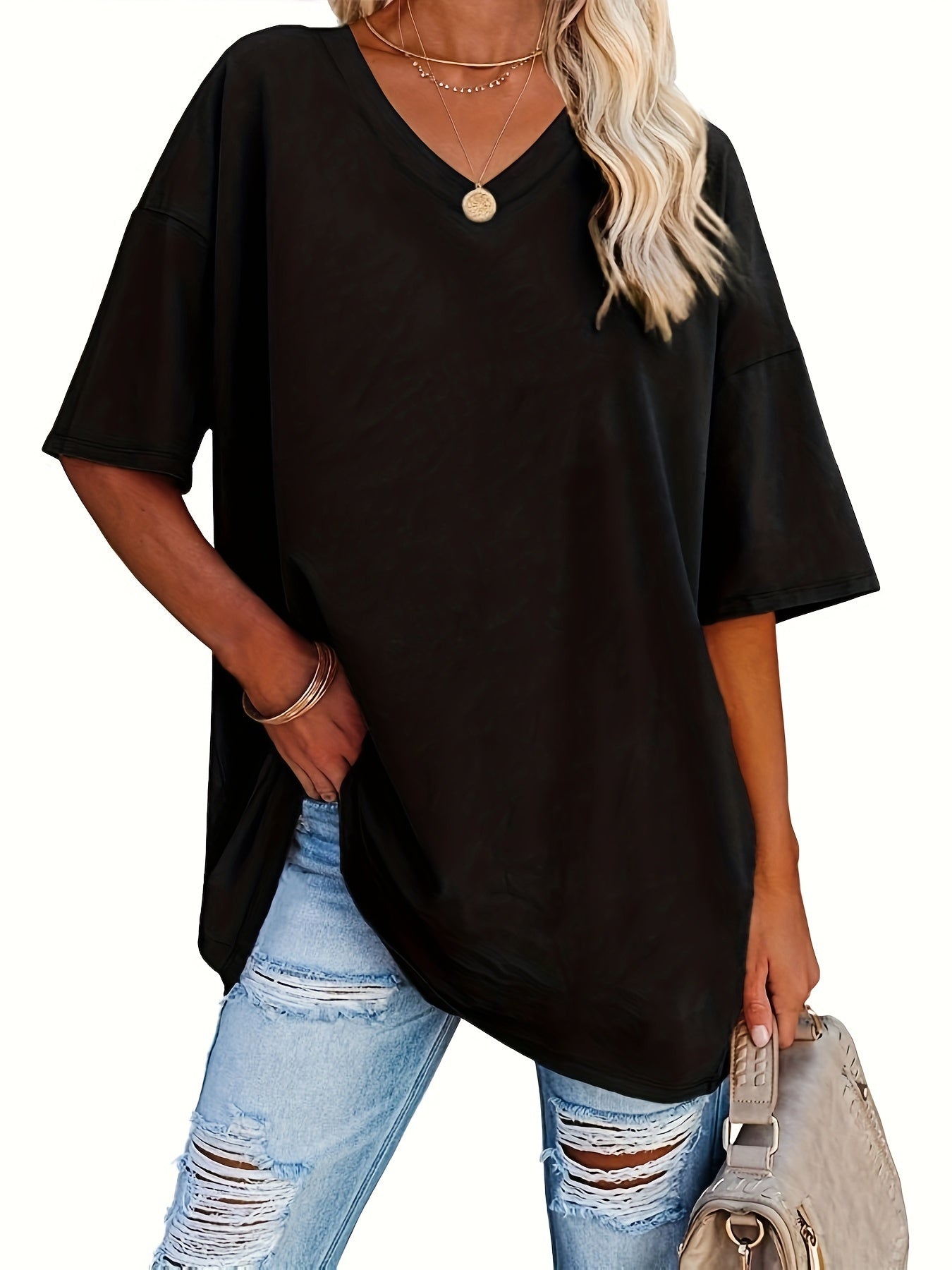 Vivianne | Chique Blouse met V-Hals