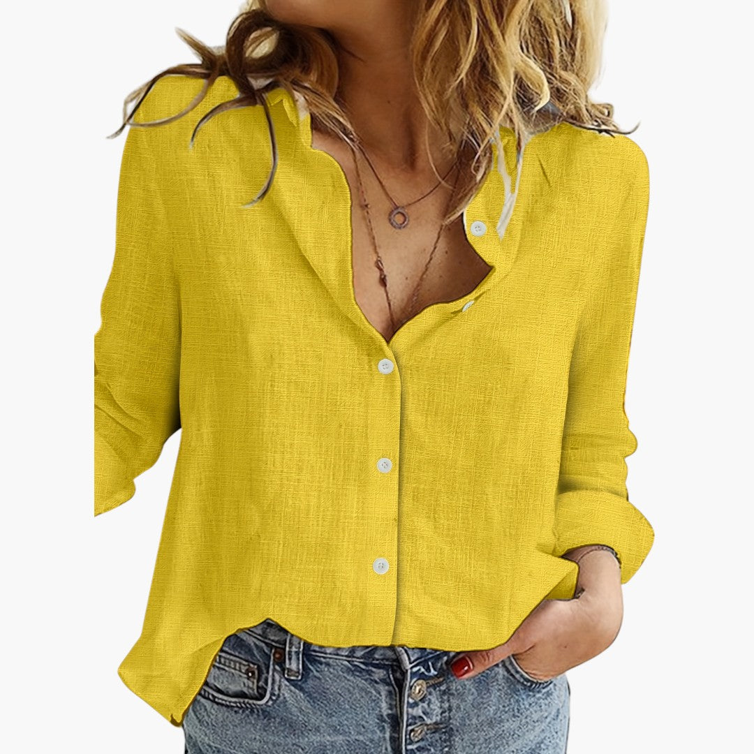 Oda | Linnen Blouse