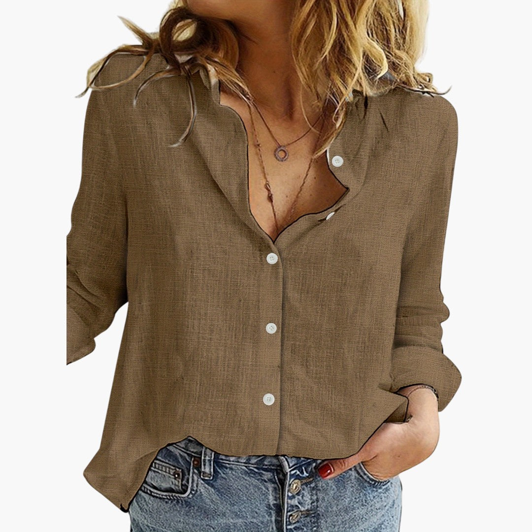 Oda | Linnen Blouse