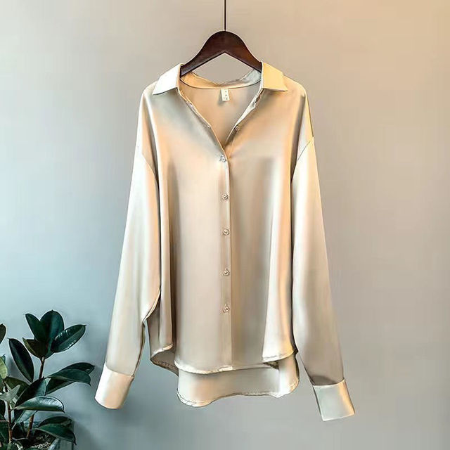 Camicia | Satijnen Blouse voor Dames